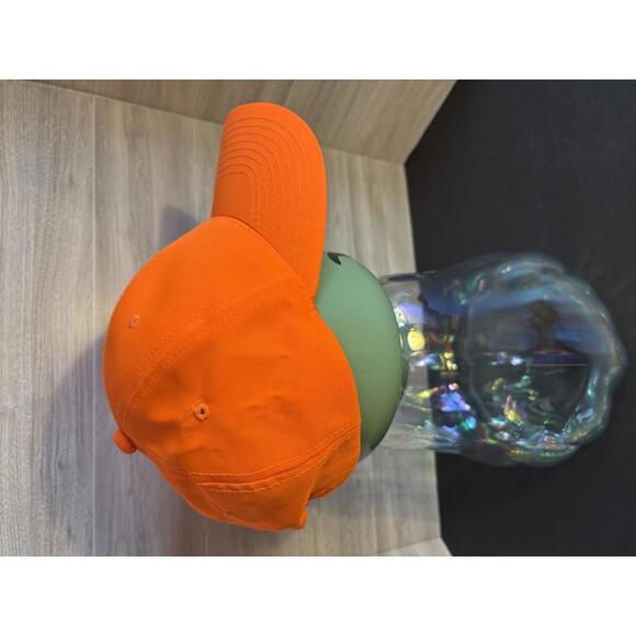 Cabela's Hunting Safety Orange Strapback Hat - Picture 2 of 7